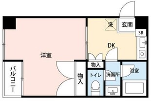 パレドール田端の物件間取画像